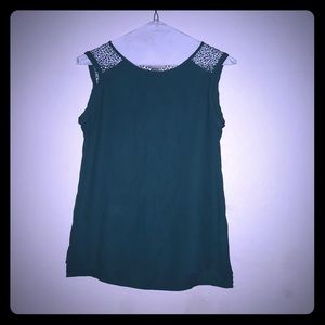 Green loft blouse